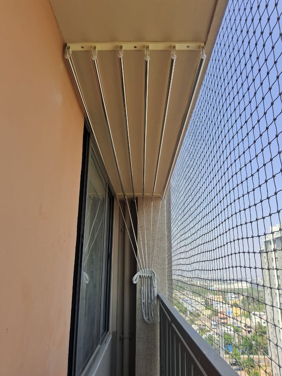 Balcony Safety Nets in Gachibowli by RNK Safety Nets