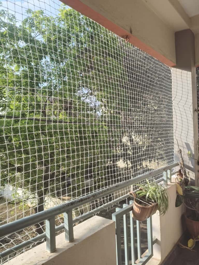Balcony Safety Nets Installation