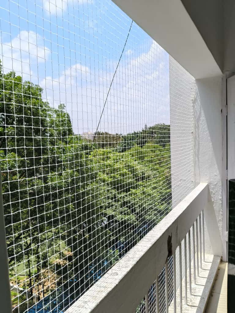 Balcony Safety Nets in Jubilee Hills by RNK Safety Nets