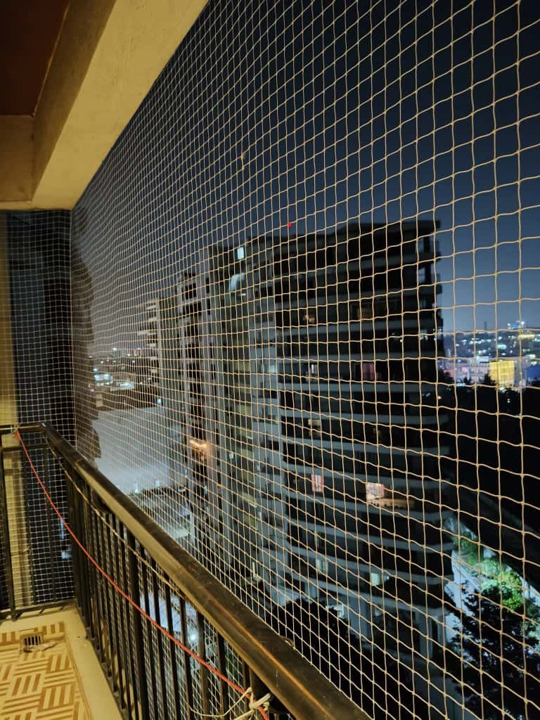 Duct Area Safety Nets Installation